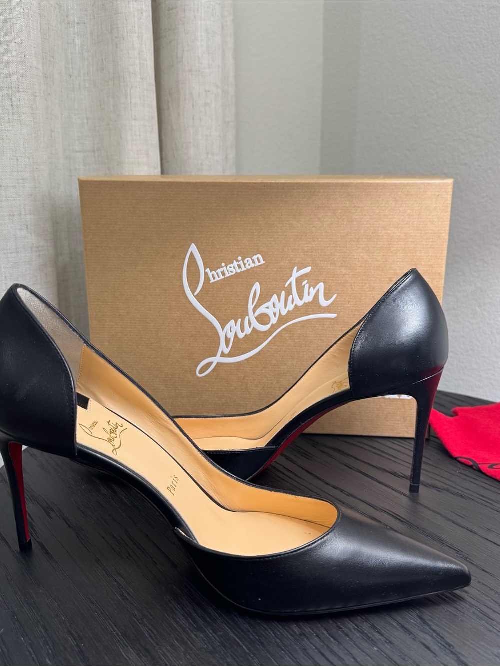Christian Louboutin Iriza 85 Pumps Nappa Black 41 - Picture 5 of 9